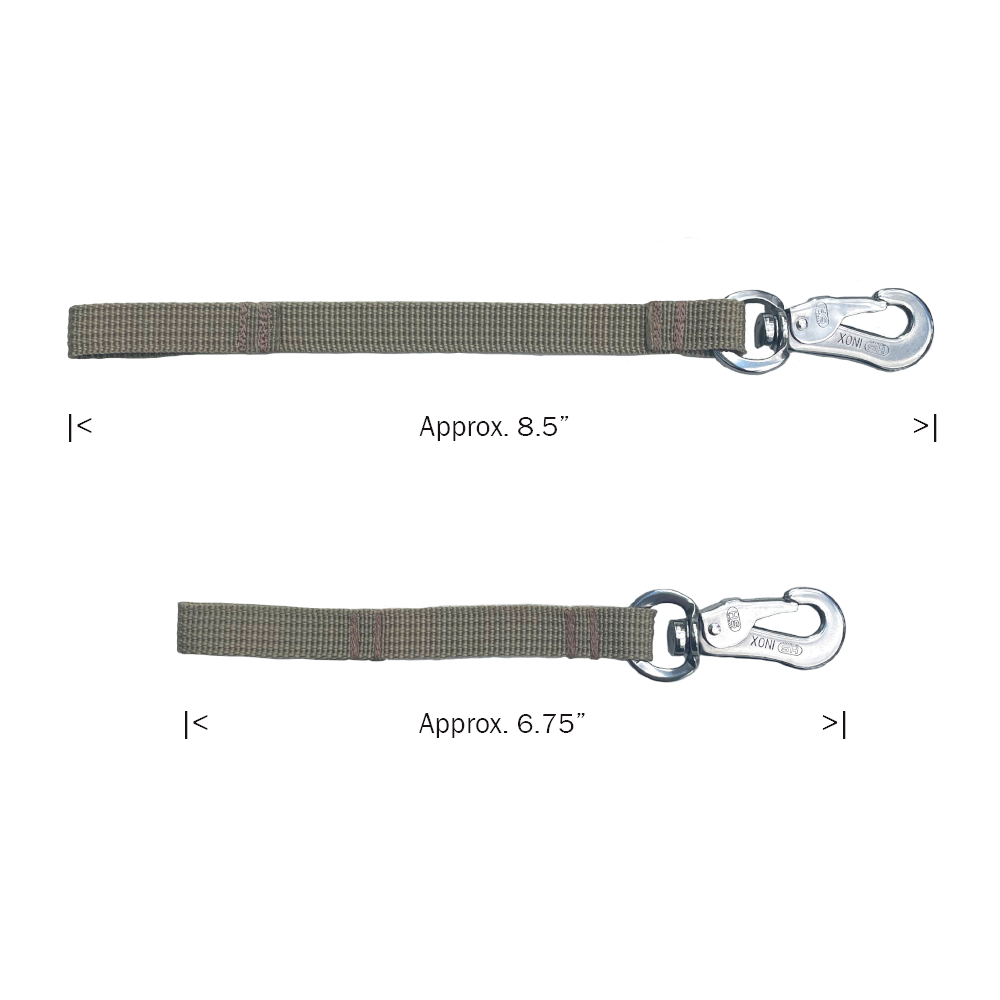 Safety Strap with HERM. SPRENGER Stainless Steel Hook