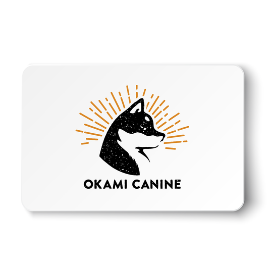 Okami Canine Gift Card - In person Sessions