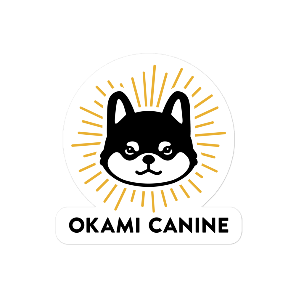 Okami Canine x Shibae Shiboo Sticker