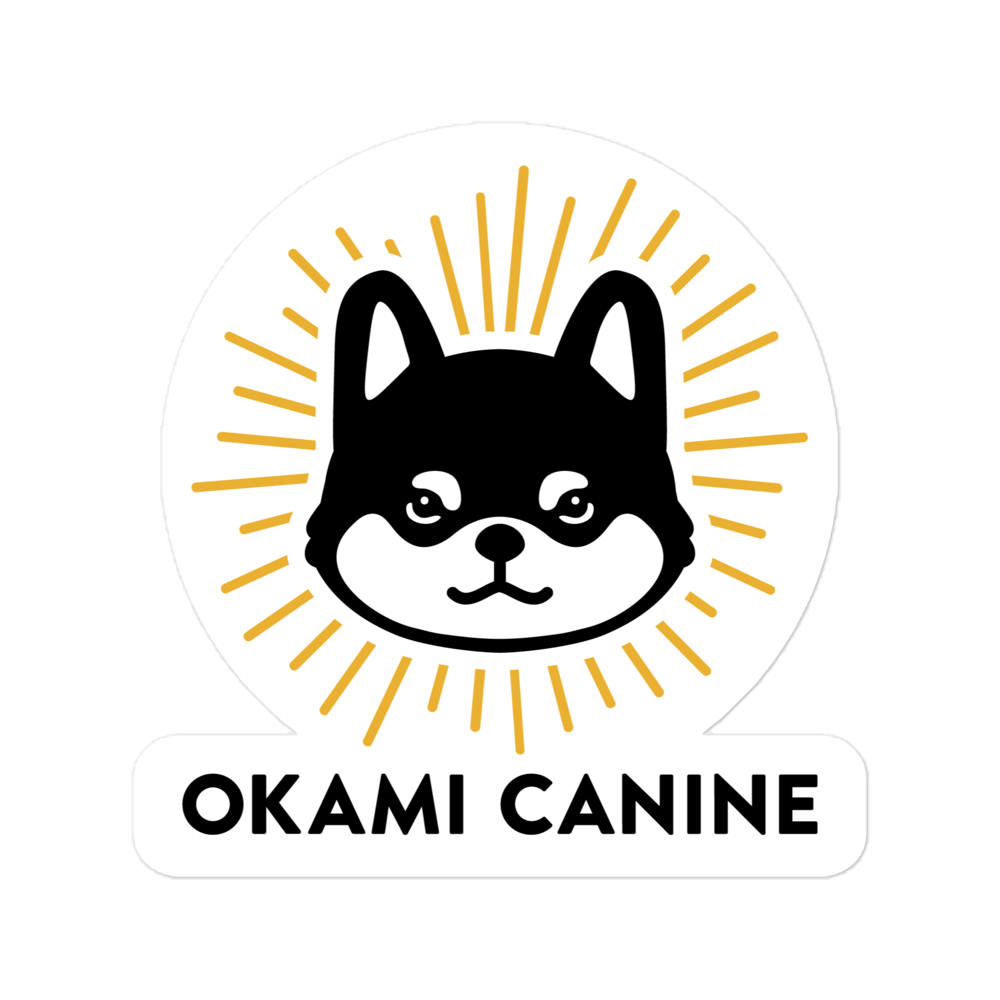 Okami Canine x Shibae Shiboo Sticker